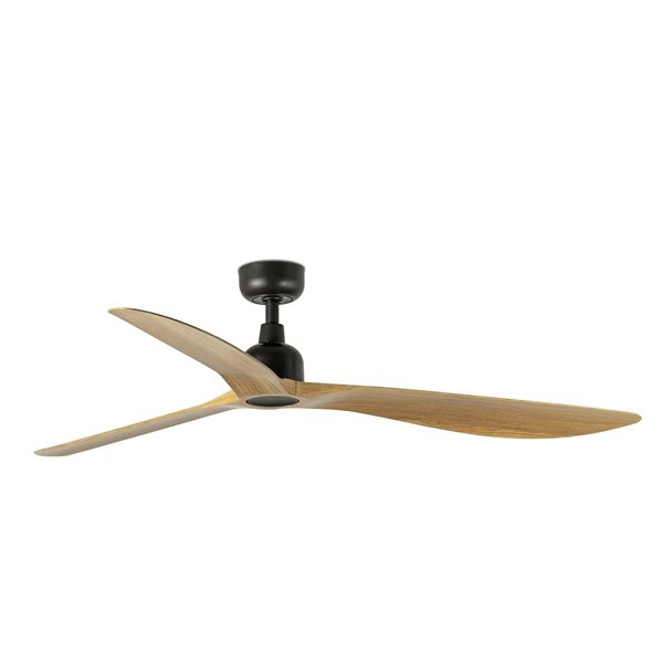 Ventilador de techo FARO Barcelona 34360 OUTWOOD Marrón/roble