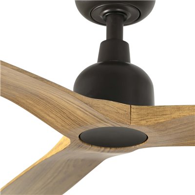 Ventilador de techo FARO Barcelona 34360 OUTWOOD Marrón/roble