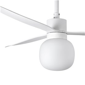 Ventilador Led SMART Tuya de techo FARO 33760WT-25 AMELIA BALL Blanco