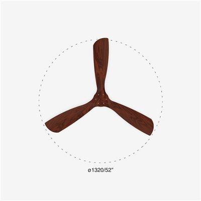 Ventilador SMART Tuya de techo FARO 33370DCWT LANTAU L Niquel/Nogal