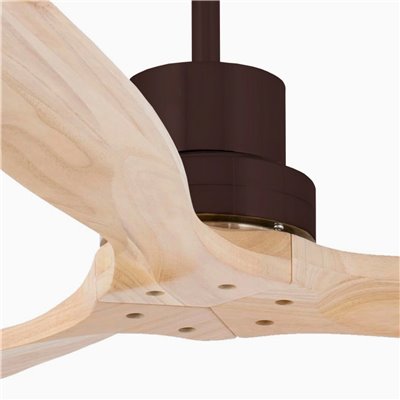 Ventilador SMART Tuya de techo FARO 33562DCWT LANTAU L Marron/Pino