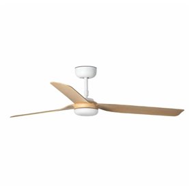 Ventilador SMART Tuya de techo Faro 33816WT PUNT M Blanco/Madera
