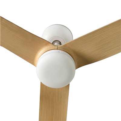 Ventilador SMART Tuya de techo Faro 33816WT PUNT M Blanco/Madera