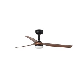 Ventilador Led SMART Tuya de techo Faro 33817WT-21 PUNT M Negro/Madera