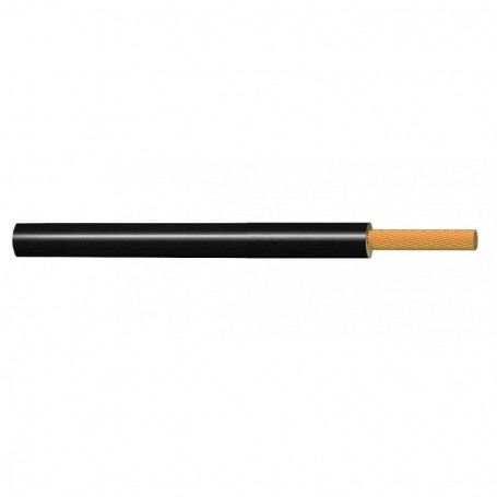 Cable libre de halogenos  H07Z1-K (AS) 2,5 mm2 750V CPR Negro (rollos 100 mt)