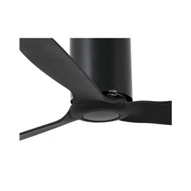 Ventilador SMART Wiz de techo FARO 32060WW TUBE FAN negro mate/negro