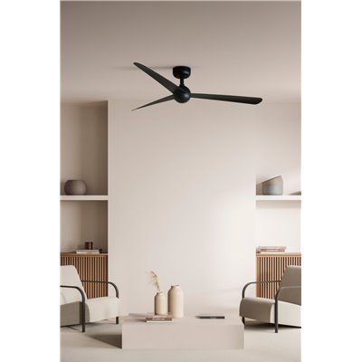 Ventilador SMART Tuya de techo FARO Barcelona 34273WT SFERA M negro