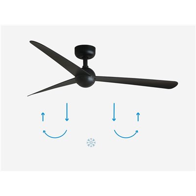 Ventilador SMART Tuya de techo FARO Barcelona 34273WT SFERA M negro