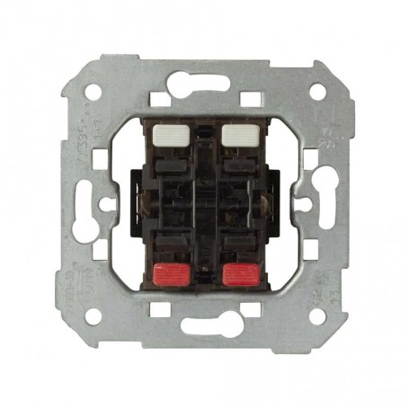 Grupo de 2 pulsadores para persiana 10AX Simon 75396-039 sin sistema de enclavamiento