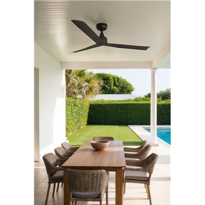 Ventilador SMART Wiz de techo FARO 34275WW MARINE M negro