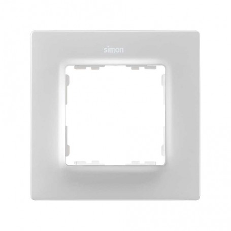 Marco para 1 elemento Simon 82 Concept 8200617-090 Blanco Mate