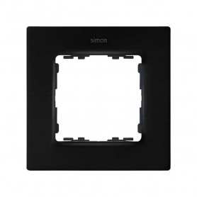 Marco para 1 elemento Simon 82 Concept 8200617-098 Negro Mate