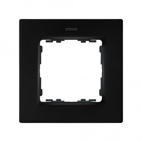 Marco para 1 elemento Simon 82 Concept 8200617-098 Negro Mate