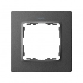 Marco para 1 elemento Simon 82 Concept 8200617-096 Titanio