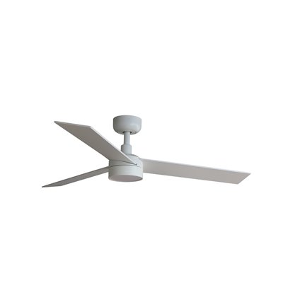 Ventilador Led SMART Tuya de techo FARO 34295WT-1TW RUDDER S blanco y fresno/blanco