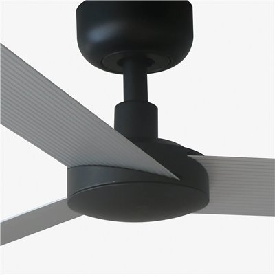 Ventilador de techo FARO Barcelona 34285 CRUISER S negro y aluminio