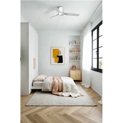 Ventilador SMART Tuya de techo FARO 33832WT MINI PUNT TUB S blanco