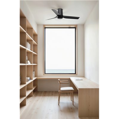 Ventilador SMART Tuya de techo FARO 33834WT MINI PUNT TUB S negro