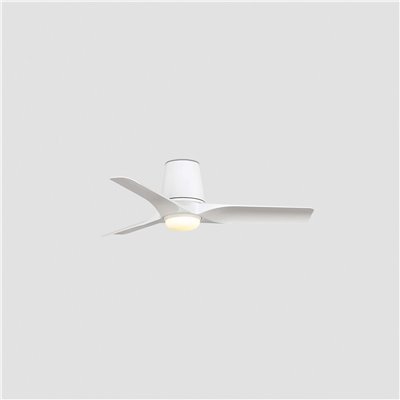 Ventilador Led de techo FARO 33826WT-1TW HEY TUB S blanco