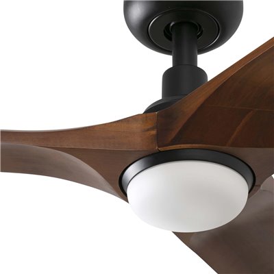 Ventilador Led de techo FARO Barcelona 33806-1TW HEYWOOD negro