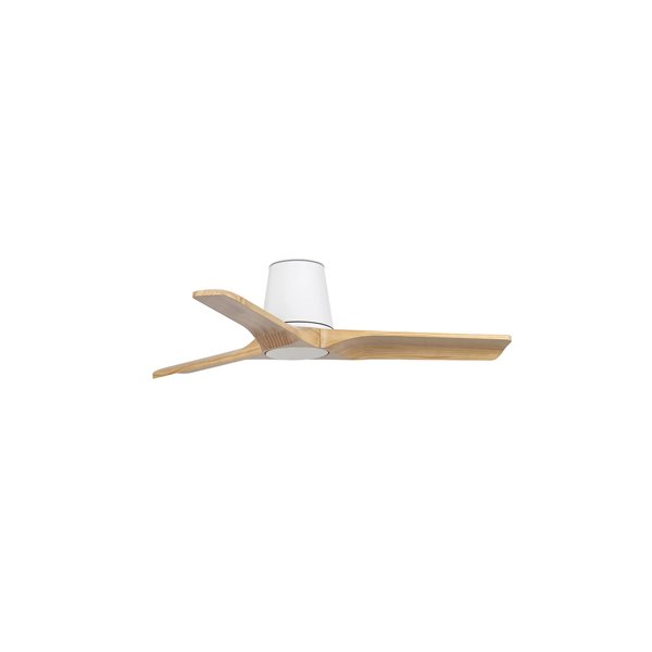 Ventilador SMART Tuya de techo FARO 33836WT HEYWOOD TUB S Blanco/Pino