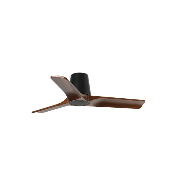 Ventilador de techo FARO 33837 HEYWOOD TUB S Negro/nogal