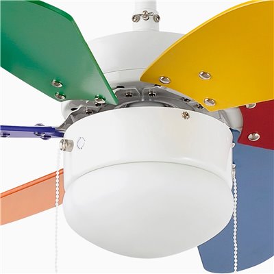 Ventilador de techo Faro Barcelona 33179 Palao Multicolor