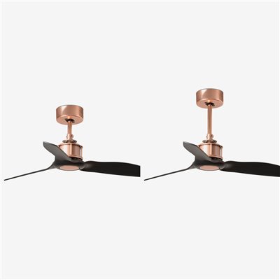 Ventilador de techo FARO Barcelona 33427 JUSTFAN Cobre/negro