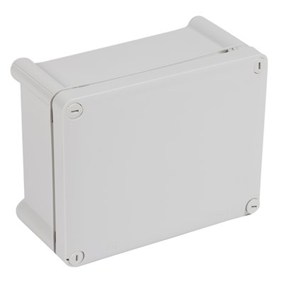 Caja Plexo estanca IP55 180x140x92mm Legrand 035956 s/conos Gris