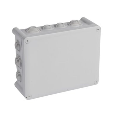 Caja Plexo estanca IP55 220x170x92mm 14 entradas Legrand 092186 Gris