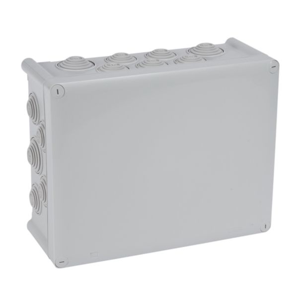 Caja Plexo estanca IP55 310x240x130mm 24 entradas Legrand 092196 Gris
