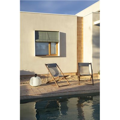 Lámpara portatil Jardin FARO Barcelona 72102-155 NARA Beige