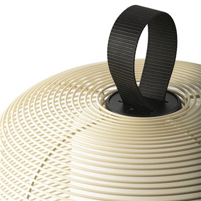 Lámpara portatil Jardin FARO Barcelona 72102-155 NARA Beige