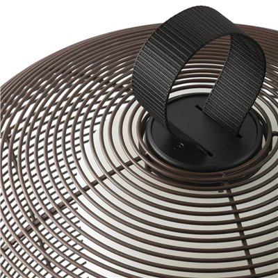 Lámpara portatil Jardin FARO Barcelona 72102-157 NARA Marrón óxido