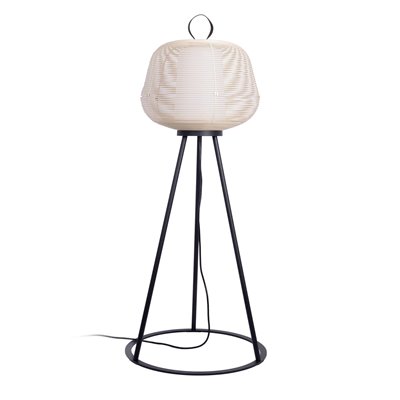 Lámpara pie Jardin FARO Barcelona 72103-155 NARA Beige