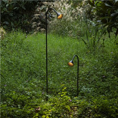Baliza Led FARO Barcelona 2700K 154Lm con driver 75621-3 LILY 650 Negro