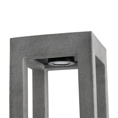 Baliza Led FARO Barcelona 2700K 242Lm 75595 PILO 350 Gris cemento
