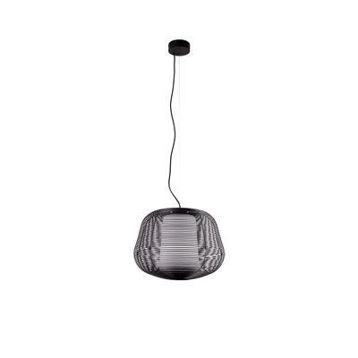 Luminaria colgante FARO Barcelona 1xE27 72104-156 NARA Negro