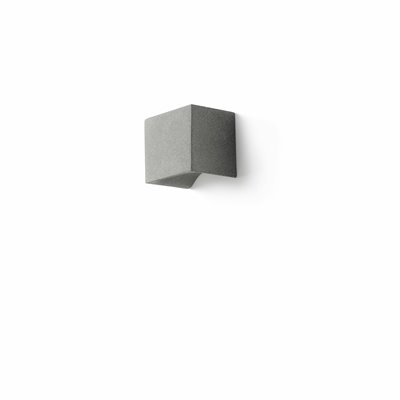 Aplique Led FARO Barcelona 3000K 173Lm 75633 GROT 160 Gris cemento