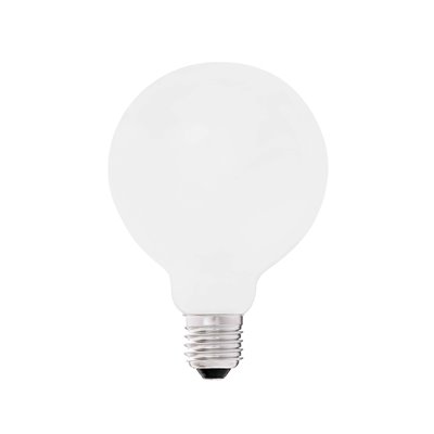 Bombilla Led G95 GLOBO 17531 FARO E27 8w 2200K 360º 650Lm opal