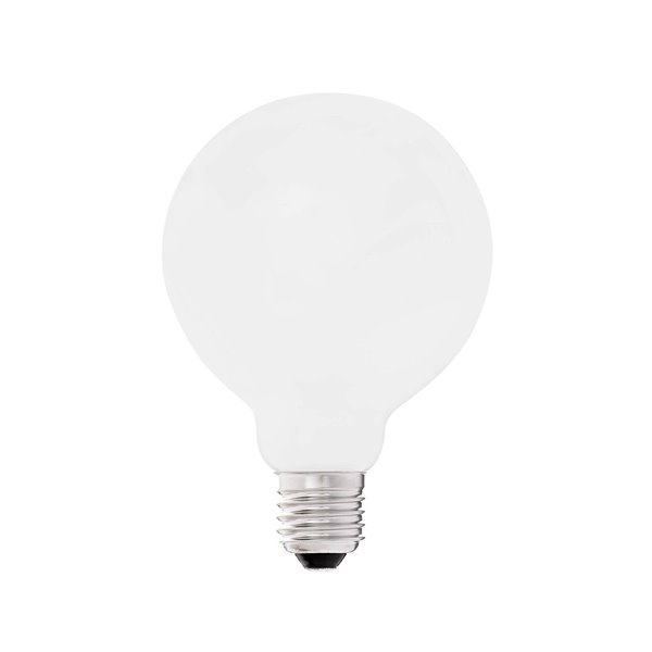 Bombilla Led G95 GLOBO 17531 FARO E27 8w 2200K 360º 650Lm opal