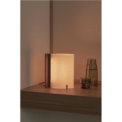 Lámpara sobremesa Led FARO Barcelona by Marina Milá 20326 CATA Nogal