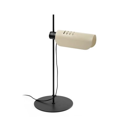 Lámpara de sobremesa FARO Barcelona 20033-135 MARTINICA Negro Satinado/Beige