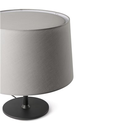 Lámpara de sobremesa FARO Barcelona 20225-130 WINDSOR Negro/Gris