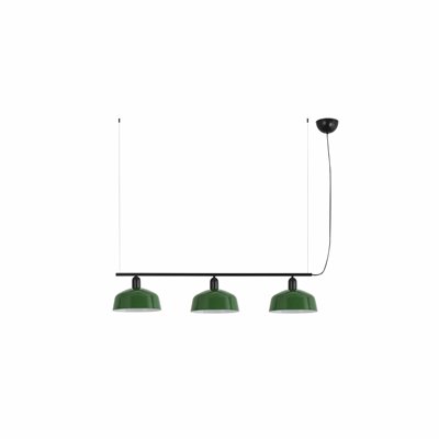 Lámpara colgante FARO Barcelona 20338-149 TATAWIN Metal 3L M Verde
