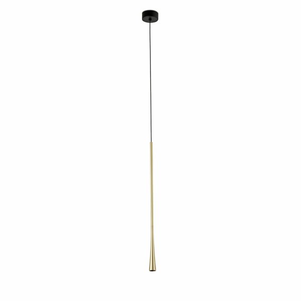 Lámpara Led colgante FARO 6W SMD LED 2700K 22014 DIANA 600 Oro satinado