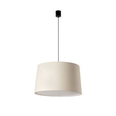 Lámpara colgante FARO Barcelona 20229-153 WINDSOR Negro/Lino