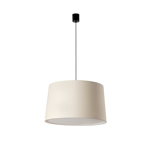 Lámpara colgante FARO Barcelona 20229-153 WINDSOR Negro/Lino
