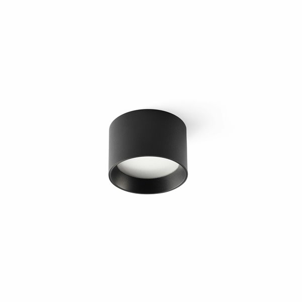 Plafón Led 8W 2700K 420Lm FARO Barcelona 68616 MIZU 90 Negro
