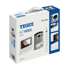 Kit Videoportero superficie 2 hilos Tegui Linea 2000 con monitor CLASSE100V16B Basico 379011
